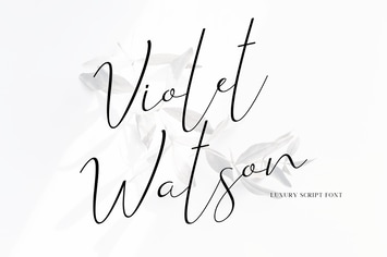 Violet Watson - Script Font