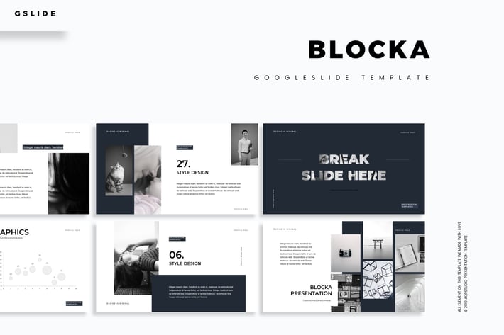 Blocka - Google Slides Template