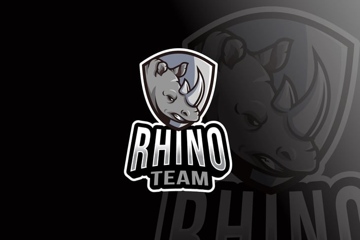 Rhino Team Logo Template