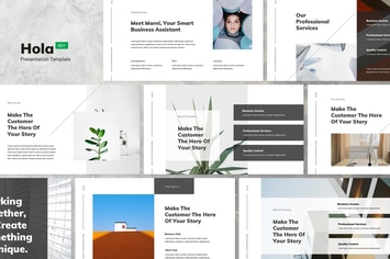 Hola - Minimal & Creative Keynote Template