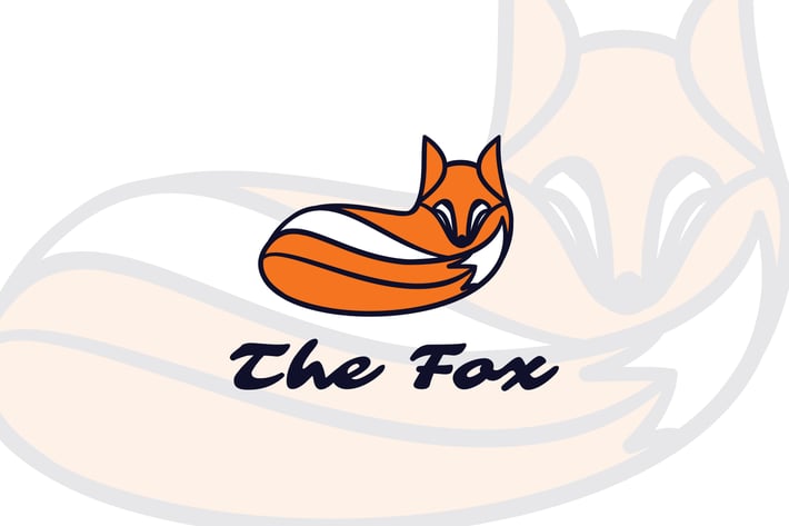 Modern Fox Mascot Logo