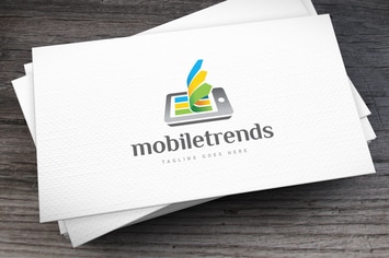 Mobile Trends Logo Template