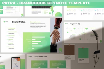 Patra - BrandBook Keynote Template