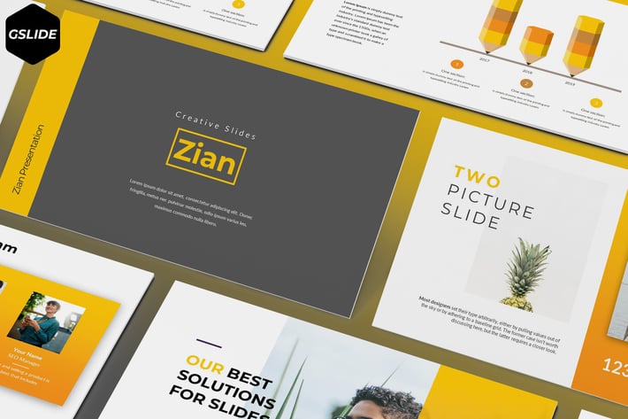Zian - Google Slide Template