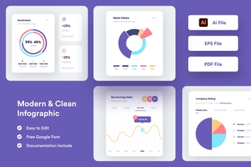Modern & Clean Infographic