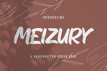 MEIZURY - Handwritten Font