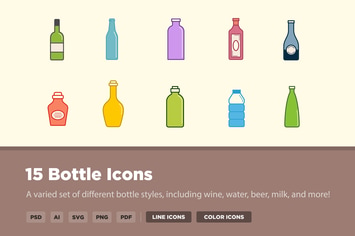 15 Bottle Icons