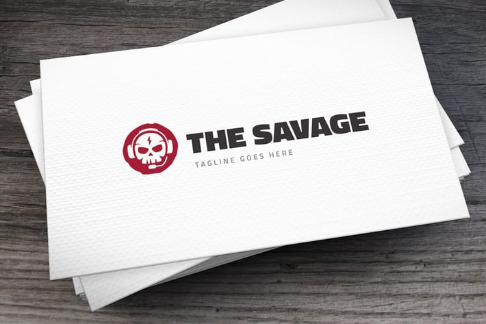 Savage Logo Template