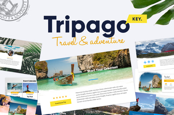 TRIPAGO - Travel Business Keynote Template