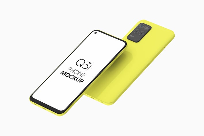 Q3i Phone Mockup