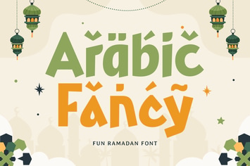 Arabic Fancy - Fun Ramadan Font