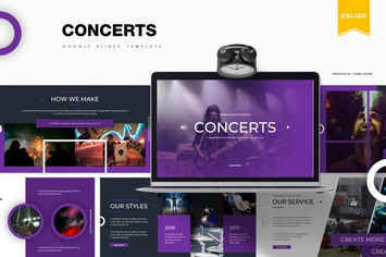 Concerts | Google Slides Template