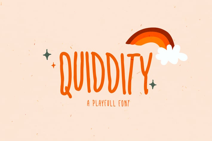 Quiddity Playful Font