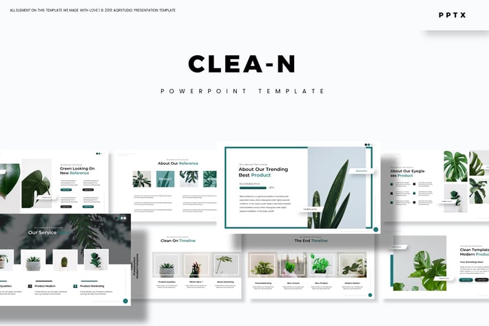 Clea-n - Powerpoint Template