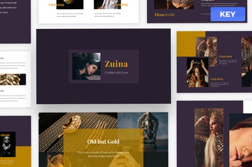 Zuina - Elegant Keynote Presentation Template