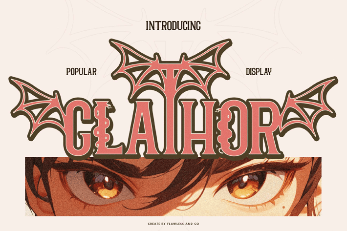 Glathor - Decorative Font