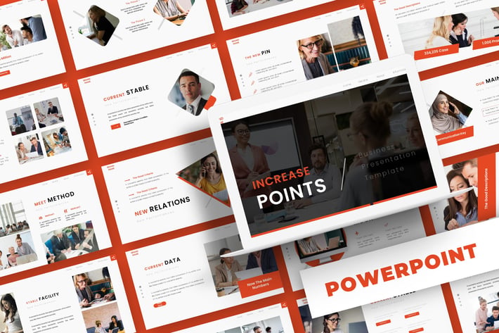 Increase Points - Powerpoint Template
