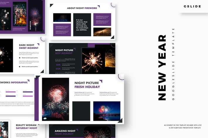 New Year - Google Slides Template
