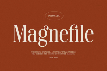 Magnefile - Classy & Stylish Serif