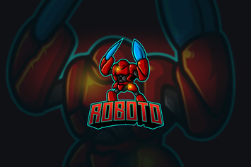 Roboto - Mascot & Esport Logo