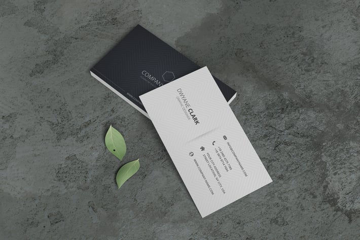Minimalist Business Card Mockup Vol. 3.3