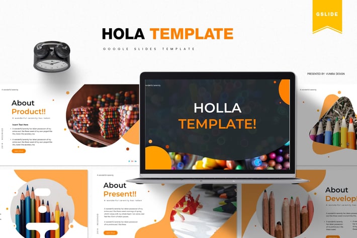 Holla | Google Slides Template