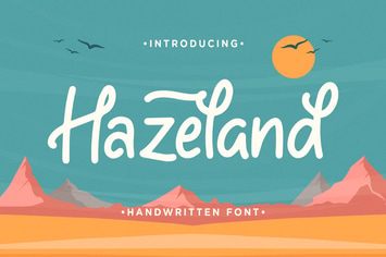 Hazeland – Fancy Handwritten Font