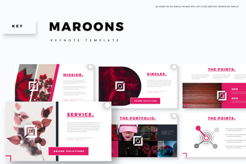 Maroons - Keynote Template