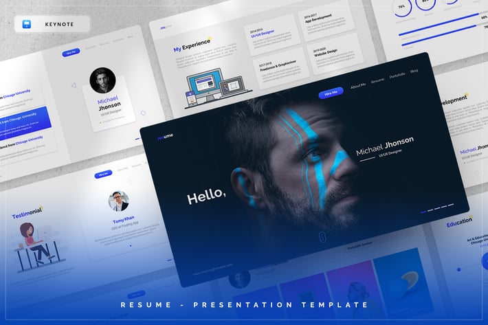 Resume - Keynote Template