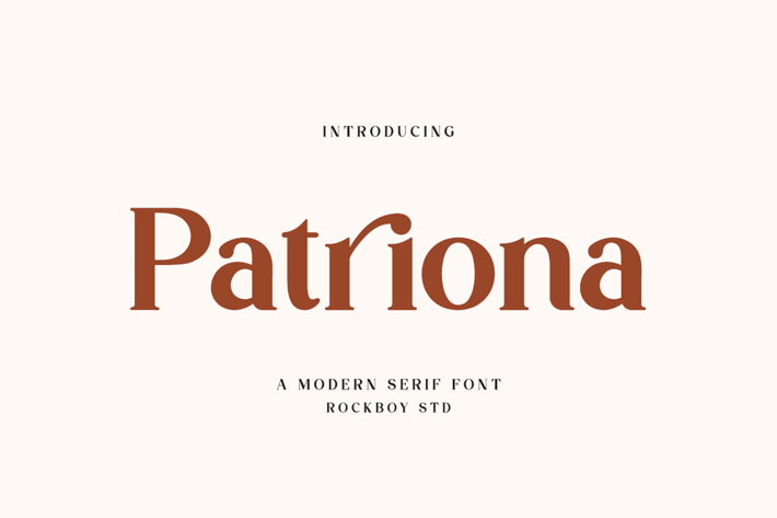 Patriona - Elegant Serif Font