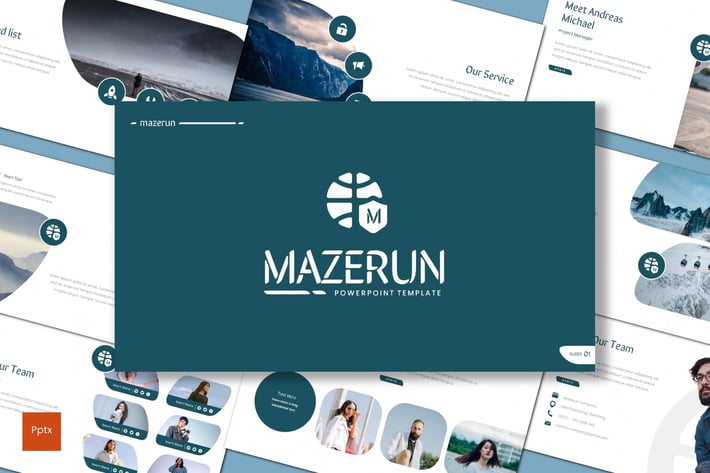 Mazerun - Powerpoint Template