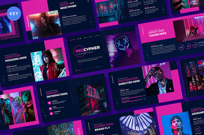 Neocypher - Cyberpunk Keynote