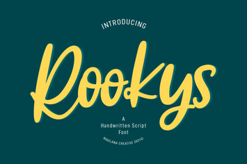 Rookys Handwritten Script Font