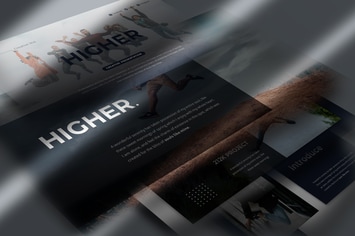 Higher - Creative PowerPoint Template