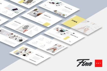 Fina - Business Powerpoint Presentation Template