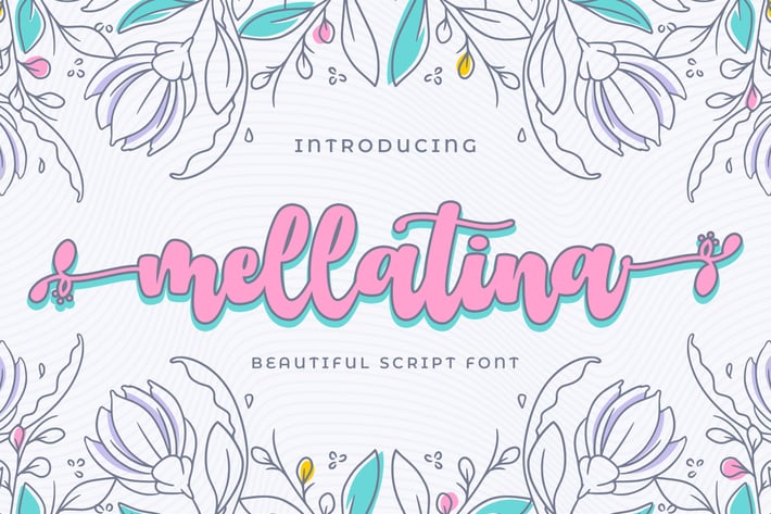 Mellatina - Beautiful Script