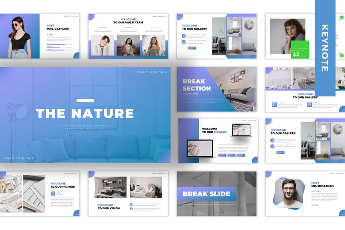 The Nature - Business Keynote Template