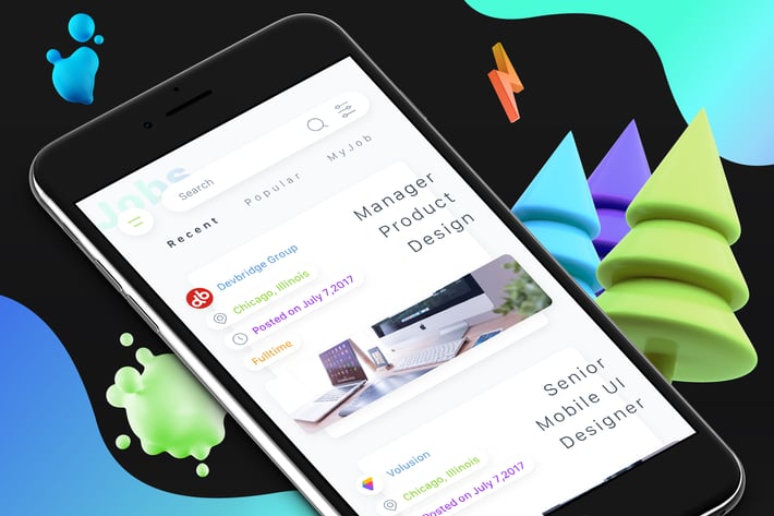 Jobs 4 Mobile Ui