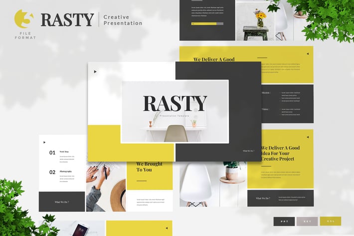 Rasty - Creative Presentation Template