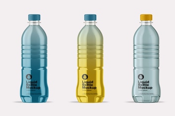 Water Bottle Mockup