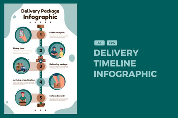 Delivery Package - Timeline Infographics