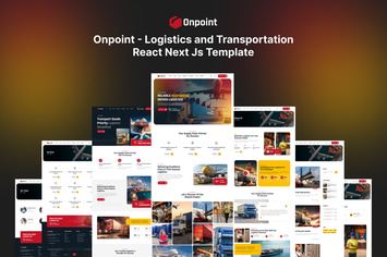 Onpoint - Logistics React Next Js Template 