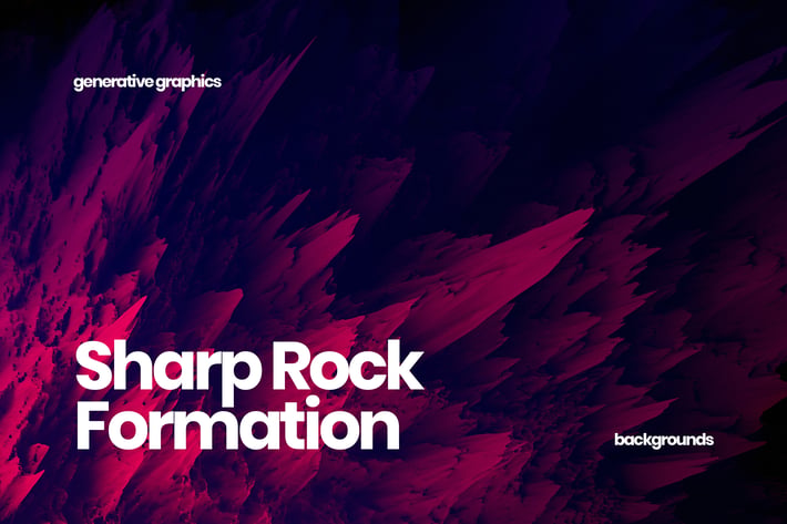 Sharp Rock Formation Backgrounds