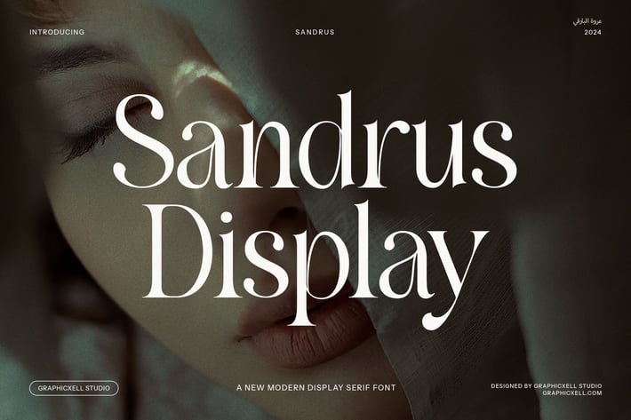 Sandrus - Elegant Display Serif Font