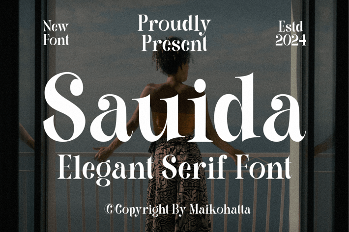 Sauida - Elegant Serif Font