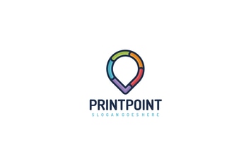 Colorful Location Logo