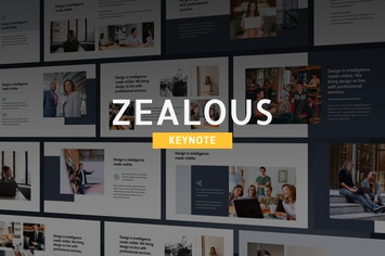 Zealous - Modern Keynote Template