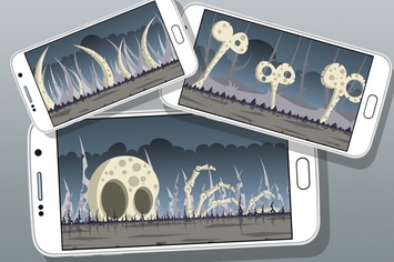 5 Bone Land Game Backgrounds