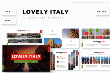 Lovely Italy - Presentation Template