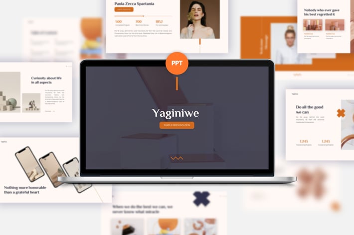 Yaginiwe Creative PowerPoint Template
